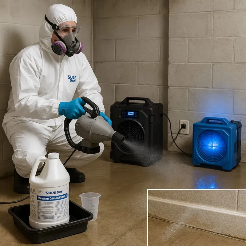Sanitization and Odor Removal process in Forest City, NC