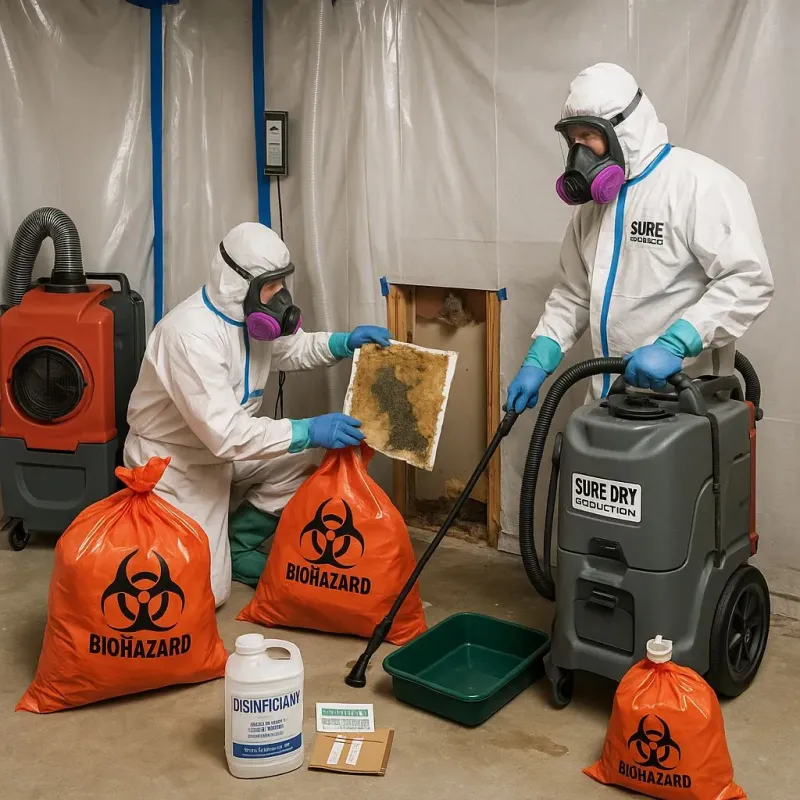 Contaminated Water Handling Protocols process in Forest City, NC