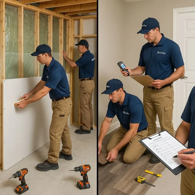 Repairs and Reconstruction process in Forest City, NC
