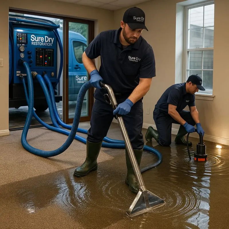 Water Extraction and Removal process in Forest City, NC